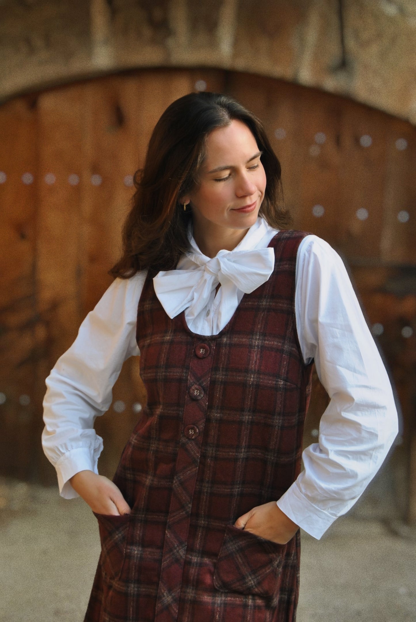 Chemisier lavallière Clovis