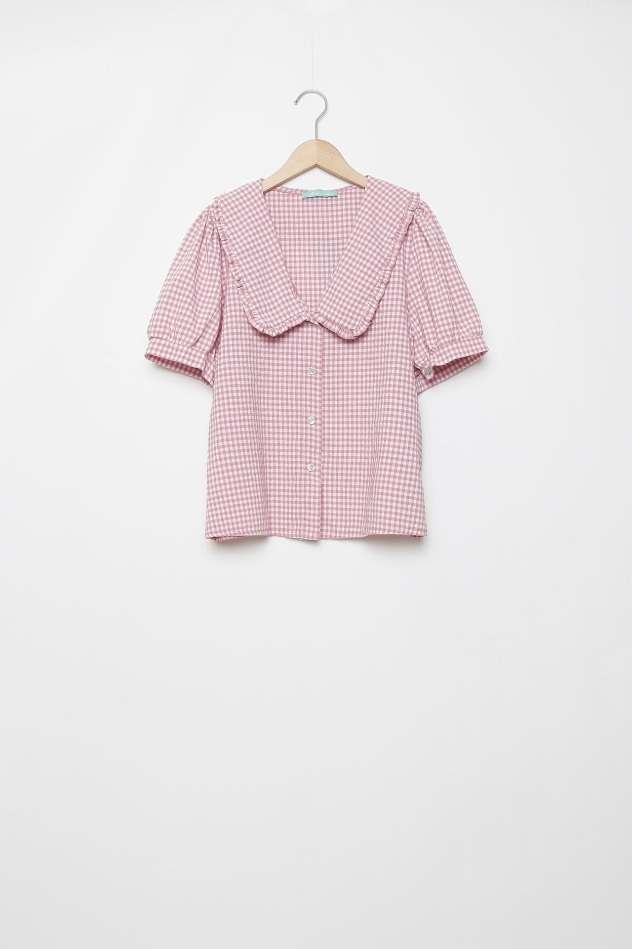 Blouse Rosalie vichy rose