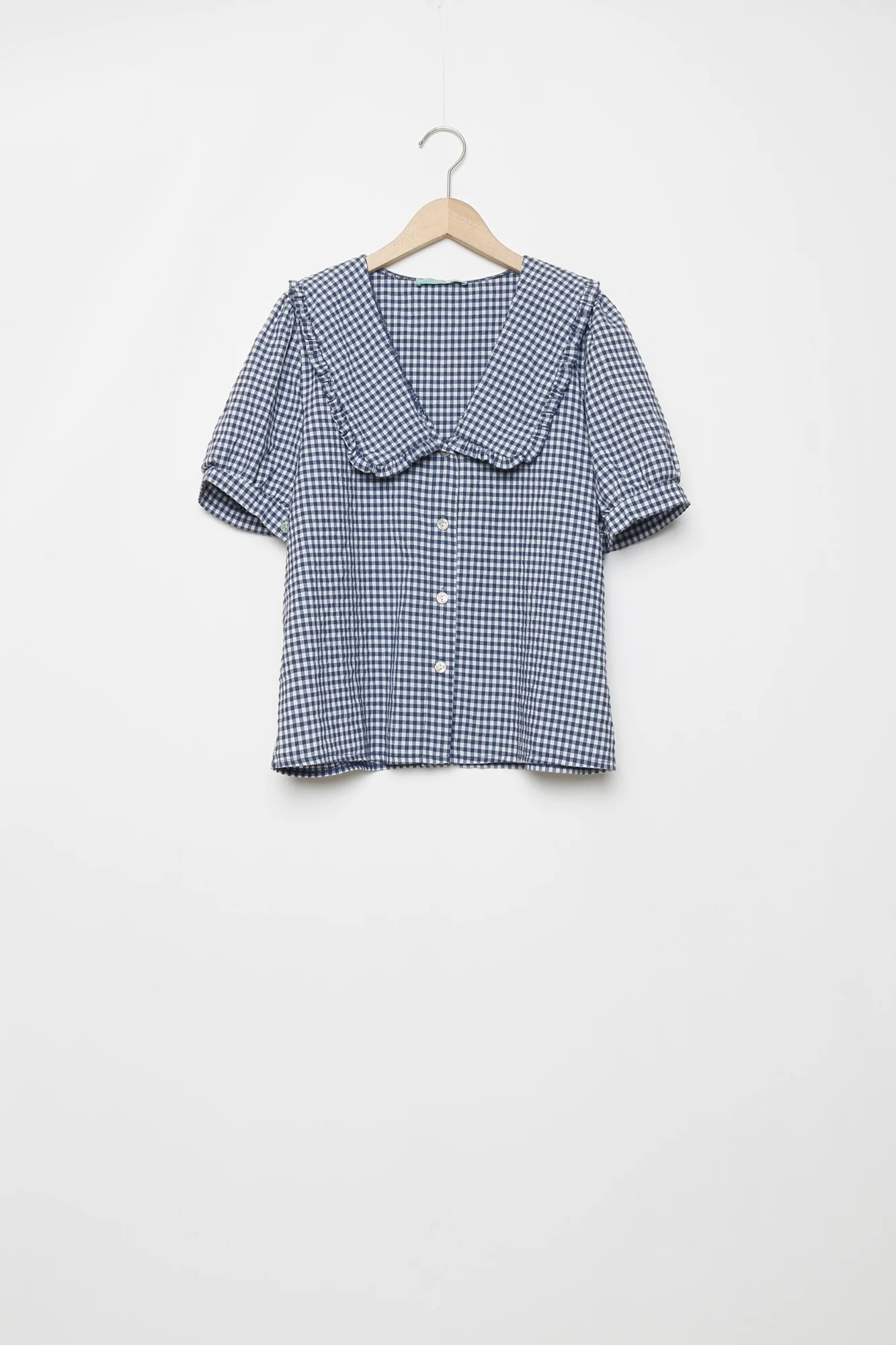 Blouse Rosalie vichy bleu