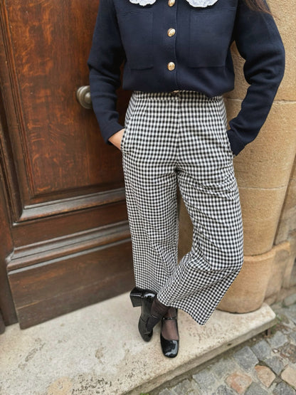 Pantalon vichy Lazare