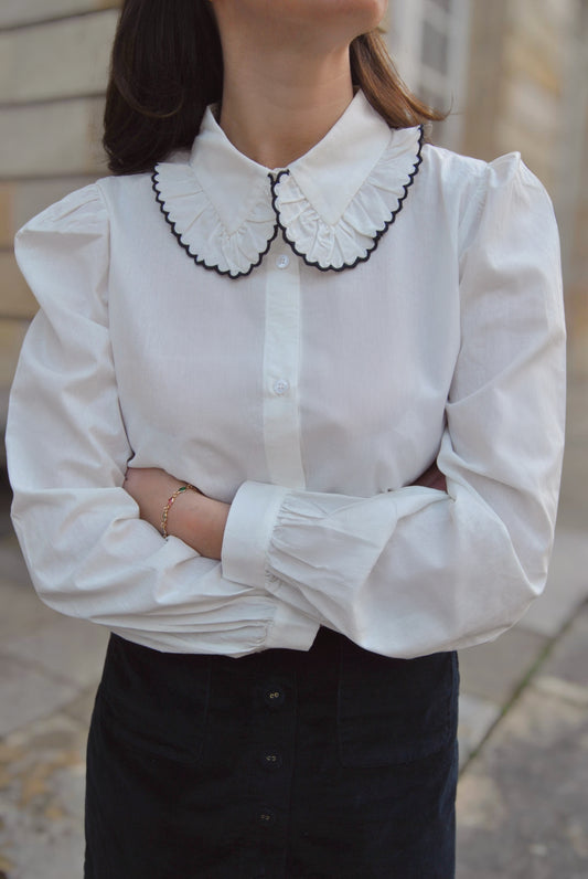 Chemisier blanc Bertille