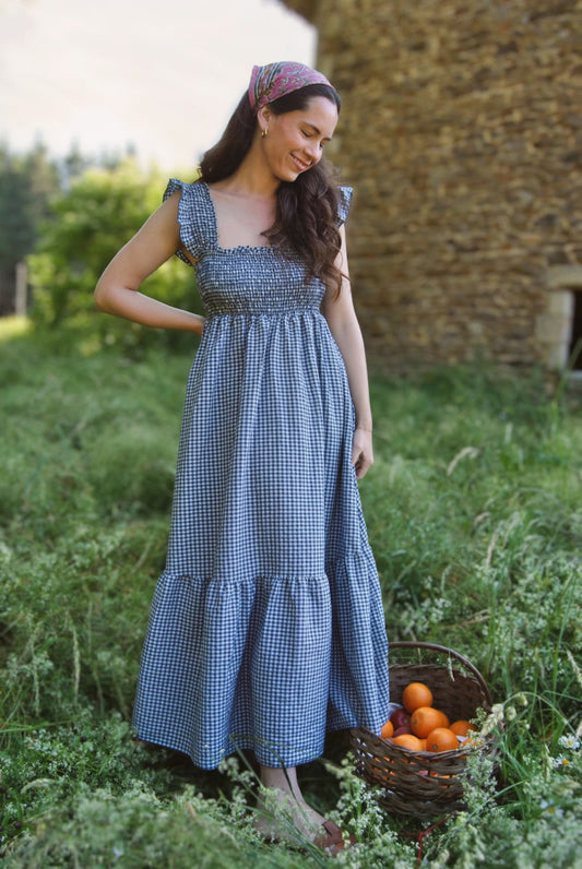 Robe Jeanne marine