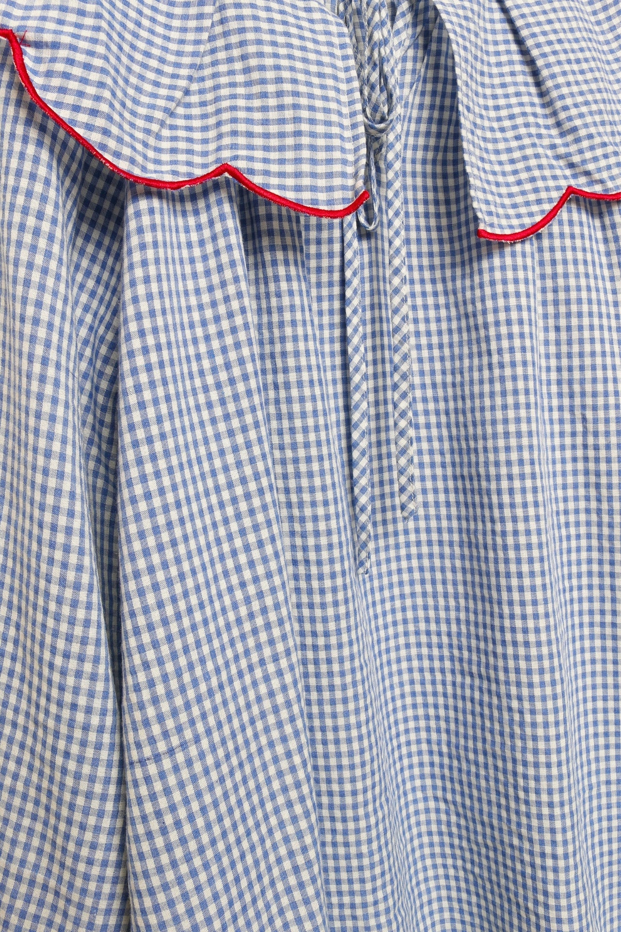 Blouse vichy col Claudine Louisa