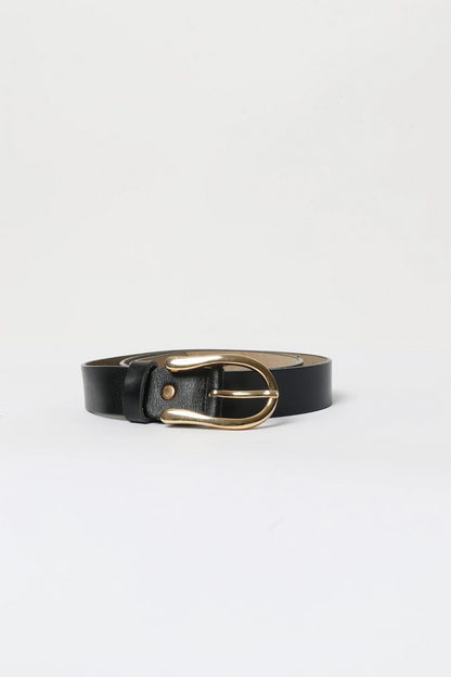Ceinture Lison cuir noir