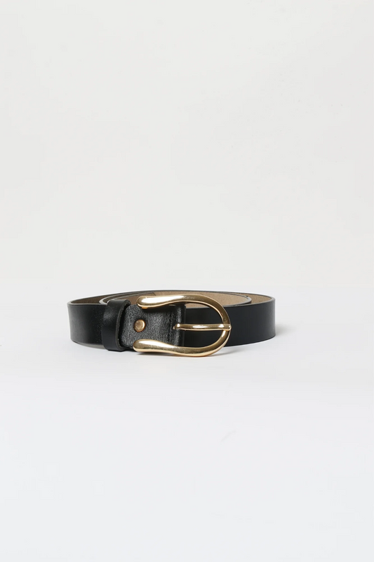 Ceinture Lison cuir noir