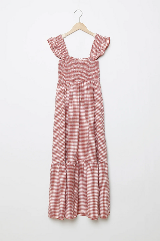 Robe jeanne rouge